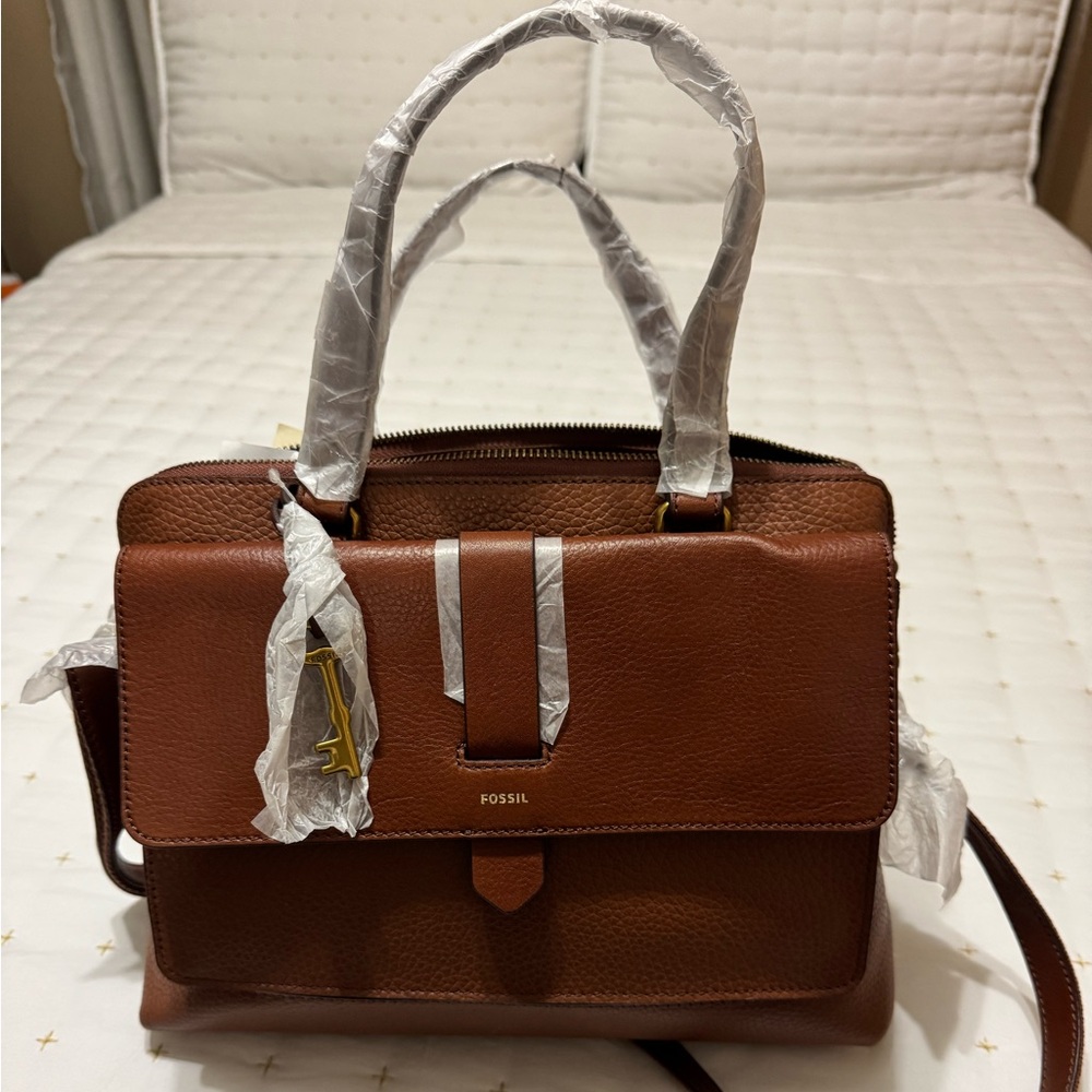 Brown Fossil handbag